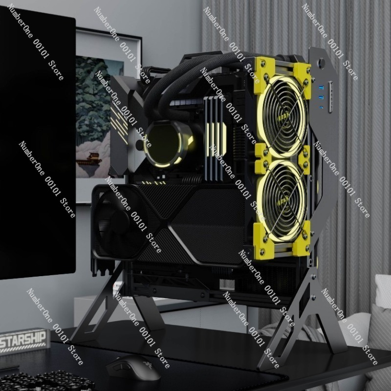 Boîtier PC en aluminium à cadr - Aluminum Open Frame Test Bench Water Cooling avis et prix